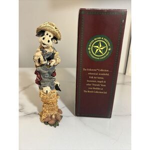 BOYDS FOLKSTONE COLLECTION‎ - COWS -ELMER...BEEN FARMIN LONG With Box 8" Tall